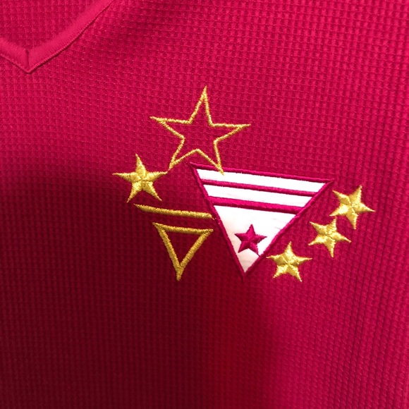 Vintage 80’s Pink And Gold Shirt with Collar - Picture 6 of 10